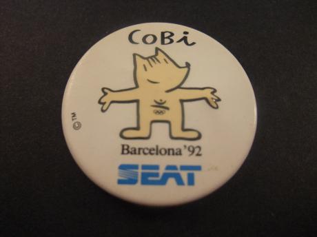 Olympische Spelen Barcelona 1992 sponsor Seat